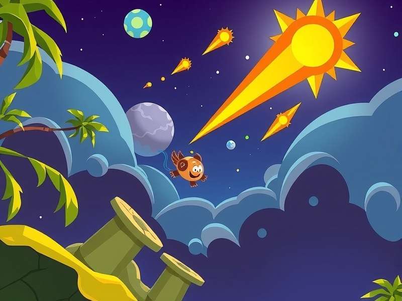 Goan Meteor Frenzy Game Banner